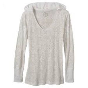 PRANA Breathe Women’s Julz Hoodie White Size S